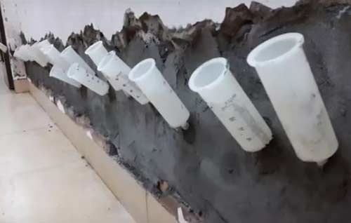 Chống thâm chân tường bằng phương pháp bơm dung dịch